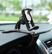 Car holder spring buckle mobile phone holder-black car mobile phone holder