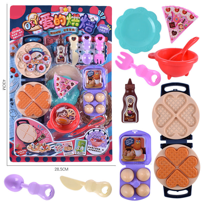 小賣部炸鍋收納機做飯套裝幼兒園商場超市廚房過家家幼兒園玩具