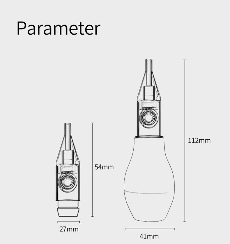 寶寶吸鼻器嬰兒鼻屎清潔器鼻屎夾防逆流手壓式鼻涕鼻塞清理套裝