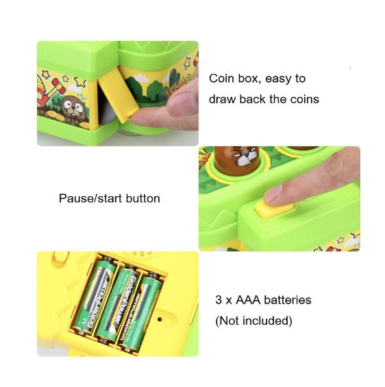 兒童玩具, Whack-A-Mole games打地鼠玩具,充滿剌激, 適合生日及派對禮物 足球 氣墊球