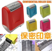 保密印章滾輪式亂碼保密印章快遞面單隱私個人信息防泄密塗抹 保密印章 保密亂碼印章 保護個人隱私隱印章 保密塗碼神器 保密滾輪印章 顏色隨機發貨 保密印章 保密亂碼印章 保護個人隱私隱印章 保密塗碼神器