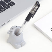 Cute animal toothbrush holder (hippo) toothbrush holder children's toothbrush pen holder toothbrush holder