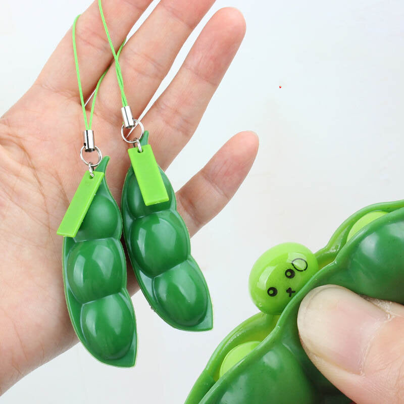 無限擠毛豆捏捏樂解壓發泄神器減壓玩具創意小玩具發泄球擠壓豆豆