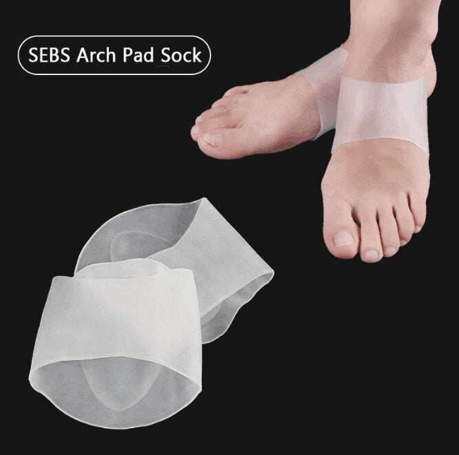 Arch insole, foot protection insole, arch pad, pair of arch support insole, silicone flat foot insole, inner figure correction, flat foot correction insole, massage arch insole, shock-absorbing insole, wear-resistant insole