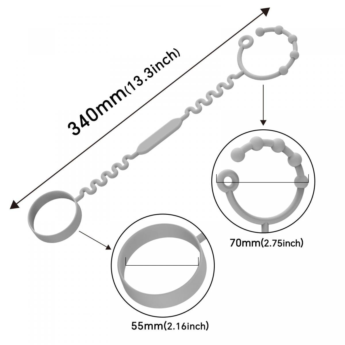 矽膠防掉鏈 奶嘴鏈 矽膠防掉繩奶瓶水杯 玩具掛繩 奶嘴夾