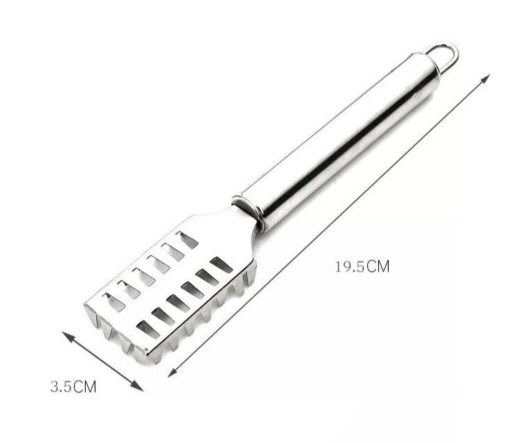 Stainless steel fish scale peeler creative stainless steel fish scale planer kitchen supplies gadget scale scraper