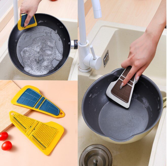 Multi-purpose cleaning brush can be bent arbitrarily. Kitchen cleaning vegetable artifact fruit brush dishwashing brush fruit and vegetable brush