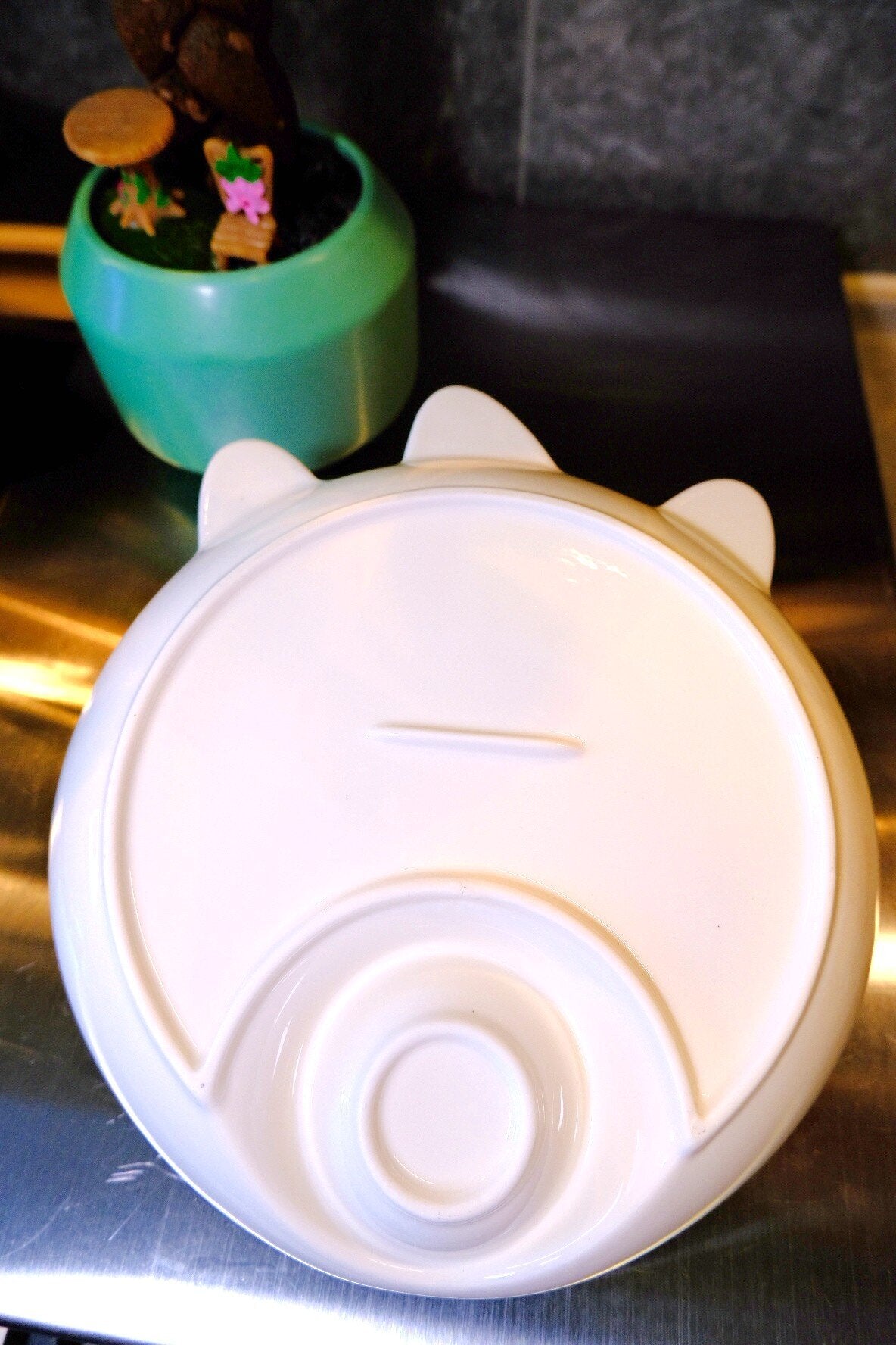 Japanese Creative Dessert Ceramic Plate - Unicorn Sauce Grid Design Party Housewarming Party Sushi Plate Dessert Plate Dumpling Plate French Fries Plate Snack Plate Dumpling Plate Dessert Siomai Sauce Plate