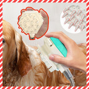Pet bath brush bath shower nozzle massage comb brush dog cleaning shower