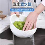 洗米瀝水籃 果蔬瀝水籃 瀝水籃 多功能瀝水籃 加厚廚房洗米籃 密孔瀝水籃 篩 筲箕