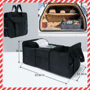 Foldable rear insulated storage box for camping, warm and portable