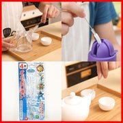 4 books included - Japanese style multifunctional spout brush set, narrow mouth bottle brush, spout cleaning brush, teapot bottle mouth brush, kettle, coffee pot, small cleaning brush, small brush