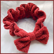 1 Cute Butterfly End Headband Headband Face Wash Headband - Red