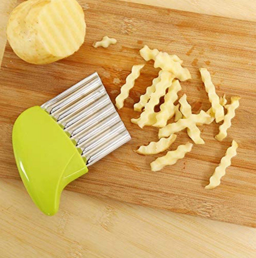 多功能薯仔蕃薯刀 波浪刀 土豆刀 切條器 土豆切菜器 切薯條波紋刀 切花薯條刀 切條 廚房好幫手 薯條 薯片