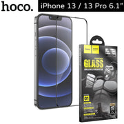 HOCO G1 iPhone 13 / 13 Pro 6.1 全屏玻璃貼鋼化膜全屏絲印高清玻璃前膜 Apple產品適用