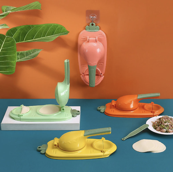 家用壓餃子皮器 包餃子器 廚房小工具 手動壓餃子皮器 麵粉轆