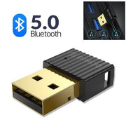 5.0 Bluetooth Receiver USB Mini Receiver Bluetooth Adapter Bluetooth Audio Receiver Transmitter