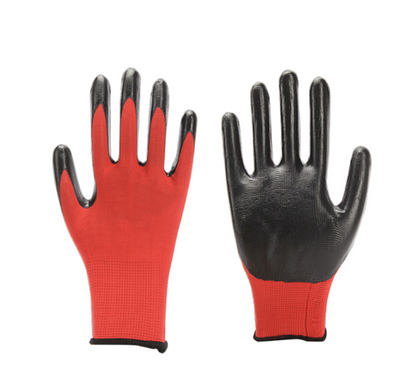 Gloves work gloves construction site labor gloves non-slip gloves butyl gloves wear-resistant protective safety breathable gloves construction site car wash sponge gloves