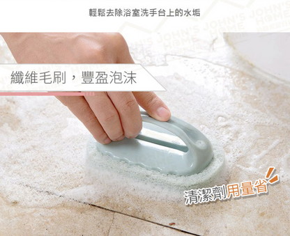 Powerful decontamination fiber sponge cleaning brush does not damage the surface of the utensils. Sponge scrubbing bathtub scrubbing tile scrubbing pot scrubbing scrubbing brush.