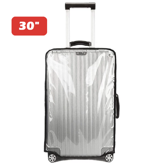 30-inch suitcase protective cover transparent thickened wear-resistant waterproof trolley case cover travel leather suitcase cover