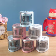 電動削筆器 自動塑料卷筆刀 美術繪畫轉筆刀學生用品卷筆刀削筆機