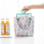 Cord waterproof portable thermal bag insulated lunch box bag thermal bag lunch bag thickened lunch bag with rice bag