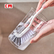 洗杯子刷破壁機刷長柄刷子直角縫隙刷無死角清潔刷水槽刷 刷