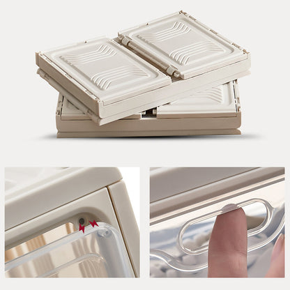 [1 Pack] Japanese style foldable shoe box shoe storage box combination plastic storage box