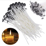 15CM 100 candle wick cotton braided butter lamp wick DTY candle wick