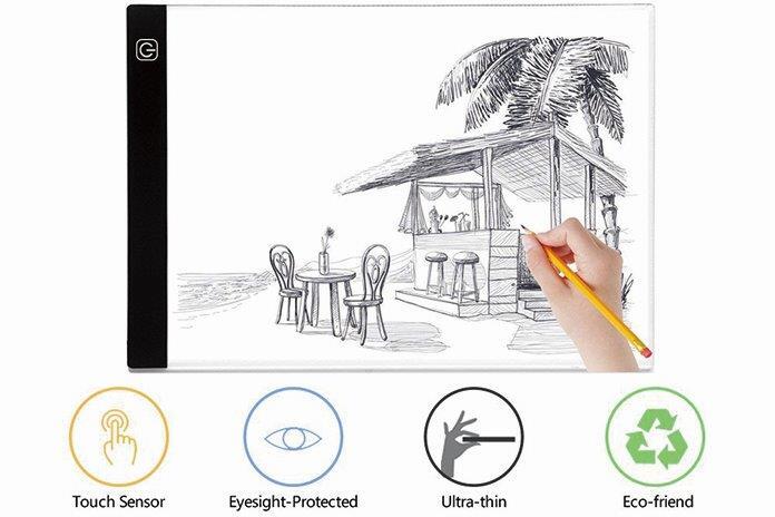 USB LED燈箱描圖板 繪圖板