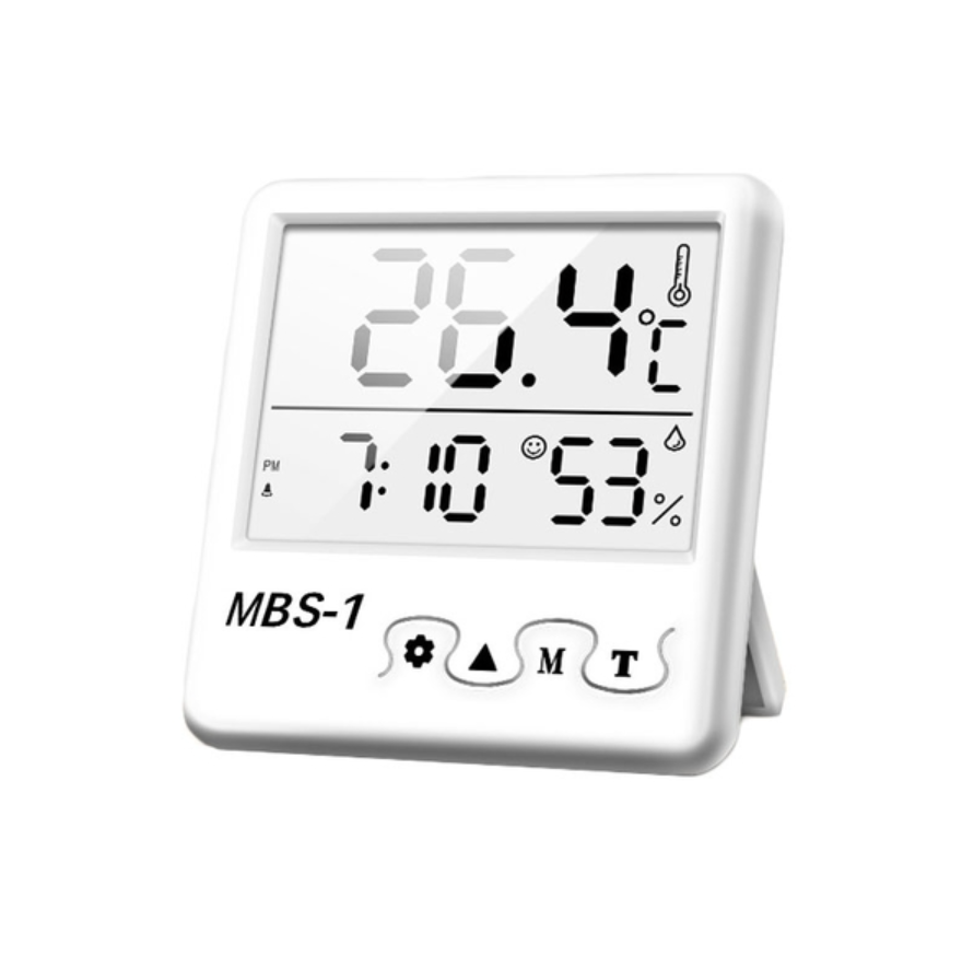 Multifunctional temperature and humidity perpetual calendar alarm clock smart measurement accurate thermometer hygrometer clock electronic clock electronic clock