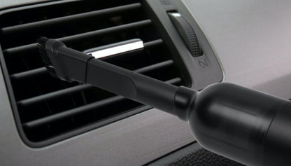 (黑色)迷你無線吸塵器  便攜式無線塵蟎吸塵機  無線吸塵器 充電大功率 車用吸塵器 強力吸塵器USB 家用小型迷你吸塵器 8000pa 超大吸力吸塵器 手提無線吸塵器 吸塵機 車用吸塵機