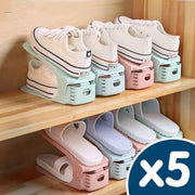5 Nordic style DIY creative storage shoe racks, shoe rack space protectors for shoe cabinets, shoe racks, adjustable shoe racks