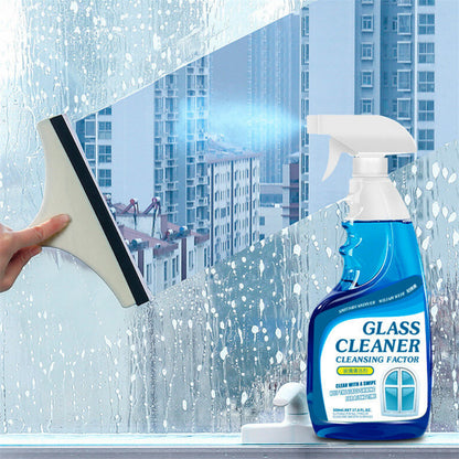 500ml 大容量玻璃清潔劑 玻璃水 玻璃噴裝 洗玻璃 家用擦玻璃清潔靈