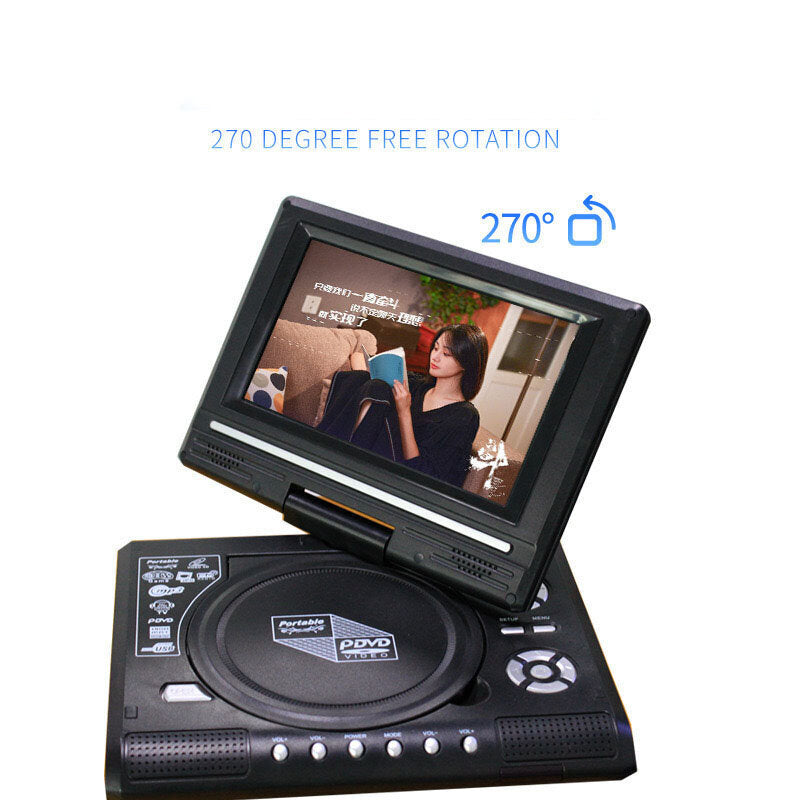 7.8-inch portable DVD player/rotating screen portable DVD EVD high-definition player DVD player