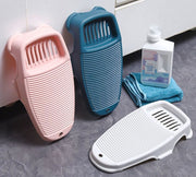 Washboard washboard household new mini laundry artifact lazy washboard baby dormitory manual socks washing gray