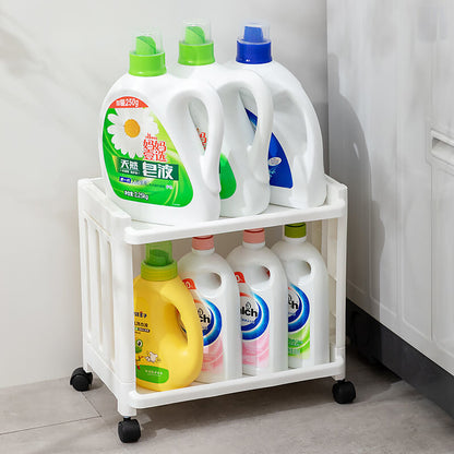 Bathroom storage rack, bathroom storage rack, laundry detergent rack, toilet storage rack, balcony storage, floor-standing multi-layer bathroom storage cabinet