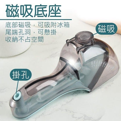 【亞馬遜熱賣】廚房煮食烘培用量勺 可調節刻度 寵物糧食貓糧狗糧計量勺 大號烘焙工具調味量勺 帶刻度塑料量勺 計量克數勺量杯量秤 輔食米粉奶粉蛋白粉刻度勺- View 7-ManyMart 萬嚟買