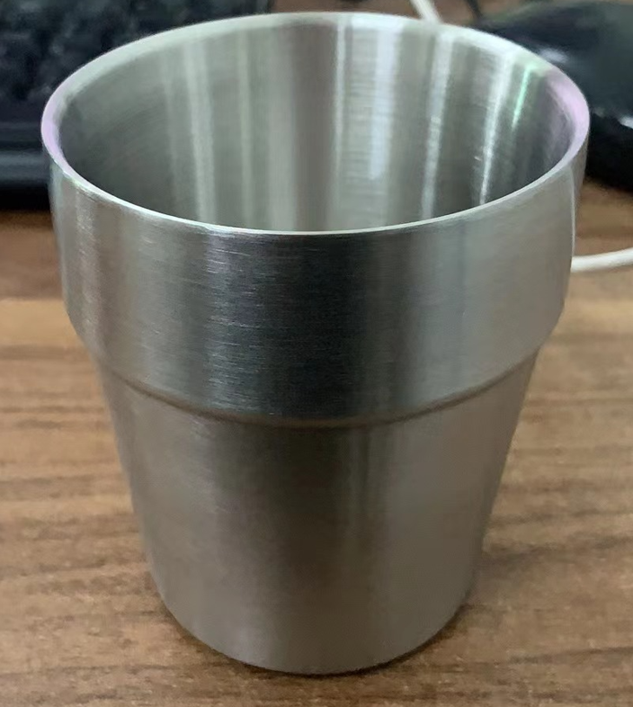 304不鏽鋼雙層隔熱杯 260ml 隔熱杯 階梯杯 不鏽鋼杯 環保杯 可堆疊 保溫杯 瓶- View 2-ManyMart 萬嚟買
