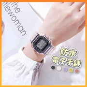 電子錶 防水手錶 考試手錶 學生手錶 防水電子錶 手錶 手表 錶 防水錶 腕錶 電子手表 防水手表 簡約手錶 -黑色