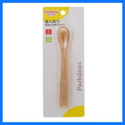 (Amber/1 pc) Baby Silicone Spoon, Soft-tip Weaning Spoon, Newborn Feeding Spoon, Kids Training Utensil