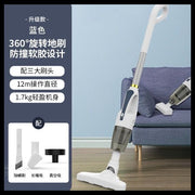 L4 Blue/1pc Mini Portable Cordless Vacuum Cleaner 3.7V 30W 1800mAh Battery Household Handheld High Power Strong Suction Multi-Brush Heads