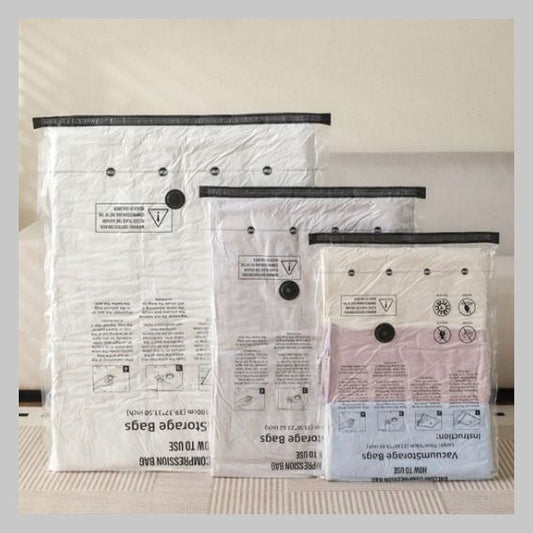 真空壓縮袋 中號50*70cm 衣物透明棉被羽絨服專用壓縮袋 收納袋- View 1-ManyMart 萬嚟買