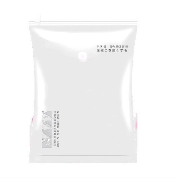 真空收納袋40x60cm 真空壓縮袋 透明衣物棉被羽絨服專用壓縮袋 省空間 家用收納袋 旅行用品 戶外收納-超小號60*40cm- View 3-ManyMart 萬嚟買