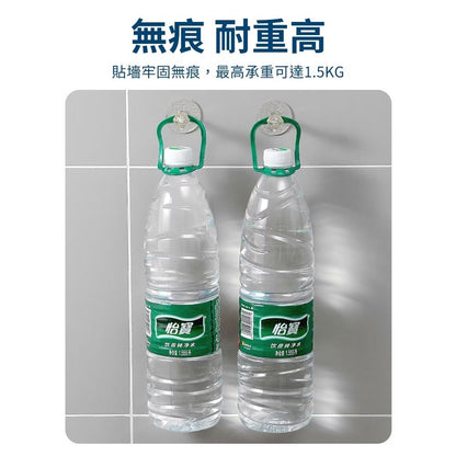 一長一短！鑽石髮圈／髮箍／首飾掛架｜無痕黏貼 防水防潮 多功能整齊收納｜免打孔牆壁掛勾 浴室廁所洗手間 橡筋髮帶皮筋頭繩手飾 髮繩項鍊手鍊手錶項鍊飾品飾物 女生小朋友兒童裝飾整理架 掛鉤（2件組）- View 8-ManyMart 萬嚟買