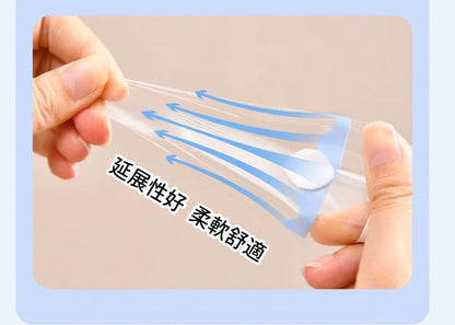 專業級防進水！全耳保護防水膜（20片裝）四層結構保護 打耳洞／中耳炎／過敏防護 易撕無痛｜浮潛洗頭泡溫泉 游泳游水沖涼防手術發炎染頭髮染髮用 耳朵防進水神器 旅行游泳耳塞 護耳膜貼 棉花球（兒童款）- View 11-ManyMart 萬嚟買