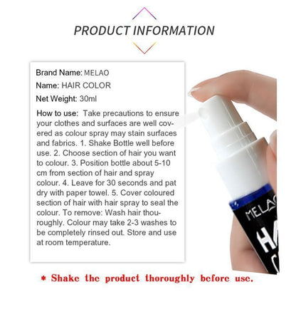 （ Red ）網紅染髮劑30ml 激情紅 1次性網紅流行染髮劑 | 泡泡染髮劑，染色劑泡沫！- View 3-ManyMart 萬嚟買