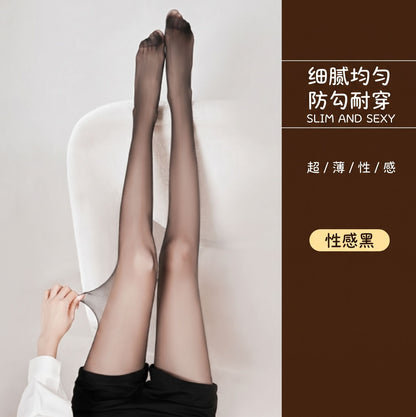 【黑色-1条裝】黑絲襪 黑色 連褲襪 春秋 薄款 唔掉檔 性感 超薄絲襪 女裝 防勾絲 耐穿- View 1-ManyMart 萬嚟買