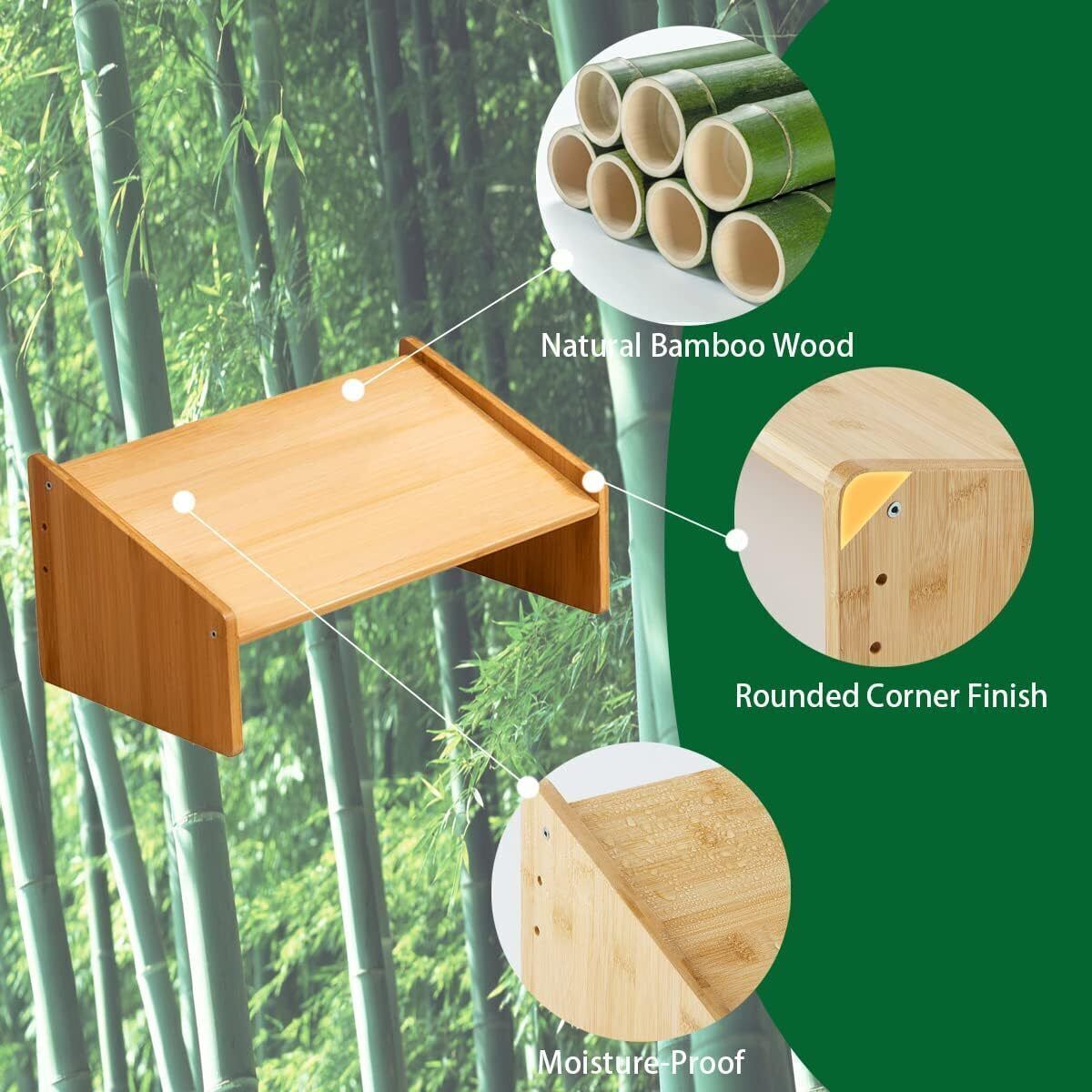 天然竹木可調式腳踏板，適用於工作桌下，符合人體工學的辦公桌腳踏板，適用於辦公室，家庭，孕婦，矮小的人，兒童，遊戲- View 7-ManyMart 萬嚟買