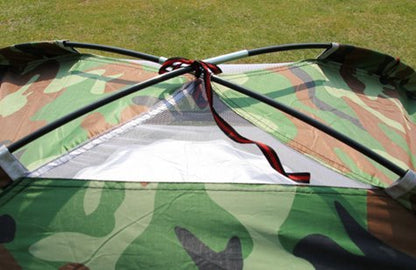 Camouflage double camping tent outdoor tent digital camouflage beach camping UV protection